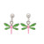 lapetra-lpoh0085-emaille-oorhangers-met-groen-roze-libelle-van-zilver-5-mm-breed