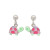 lapetra-lpoh0096-multicolor-oorhangers-met-schildpad-emaille-en-925-zilver