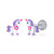 lapetra-lpos0006-zilveren-oorknopjes-met-paars-roze-eenhoorn-hoogte-9-mm