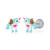 lapetra-lpos0009-zilveren-kinderoorknopjes-met-multicolor-eenhoorn-met-vleugels-hoogte-9-mm
