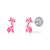 lapetra-lpos0080-zilveren-kinderoorknopjes-met-roze-giraf-van-emaille-4-mm-breed-hoogte-9-mm