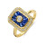 14-karaat-gouden-halo-ring-met-blauwe-saffier-en-diamanten-0-25-crt-14-5-mm-breed