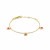14-karaat-gouden-hartjes-armband-voor-meisjes-met-rode-emaille-lengte-11-12-cm