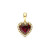 14-karaat-gouden-hartjes-hanger-met-0-06-crt-diamanten-en-rode-rhodoliet-8-5-mm-breed-hoogte-13-mm