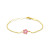 14-karaat-gouden-kinderarmband-met-roze-emaille-bloemetje-lengte-11-13-cm
