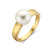 14-karaat-gouden-parelring-gescratcht