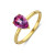 14-karaat-gouden-ring-met-roze-topaas-in-druppelvorm
