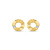 14-karaat-gouden-ronde-oorstekers-met-relief-en-transparante-zirkonia-s-diameter-8-2-mm