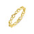 14-karaat-gouden-schakelring-met-gevlochten-patroon-glanzend-3-mm-breed