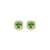 14-karaat-gouden-vierkante-oorknoppen-met-groene-tsavoriet-en-diamanten-0-18-crt-7-mm