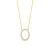 collier-van-14-karaat-goud-met-ovale-hanger-en-briljante-diamanten-025-crt-lengte-4245-cm