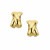 crossover-oorclips-goud-14-x-9-mm