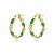 gold-plated-gedraaide-oorringen-met-groene-emaille-diameter-22-5-mm