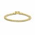 gold-plated-gourmet-armband-5-8-mm-breed-lengte-19-cm