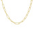 gold-plated-ketting-met-ovale-gedraaide-paperclip-schakels-4-3-mm-breed-lengte-40-44-cm