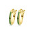 gold-plated-klapoorringen-met-een-streep-groene-emaille-diameter-15-5-mm