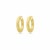 gold-plated-oorbellen-met-gescratcht-oppervlak-6-mm-diameter-32-mm