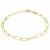 gold-plated-paperclip-armband-3-8-mm-breed-lengte-16-19-cm