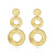 gold-plated-scratched-oorhangers-drie-cirkels-hoogte-75-mm