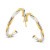 gouden-bicolor-oorstekers-vlecht-25-mm
