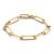 gouden-closed-forever-armband-met-paperclip-schakels