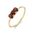 gouden-edelsteen-ring-met-drie-granaten-0-69-crt