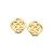 gouden-oorknopjes-verweven-knoop-diameter-7-mm