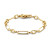 gouden-schakelarmband-afwisselende-schakel