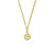 goudkleurige-ketting-met-ronde-hangers-gehamerde-afwerking-2-4-mm-breed-lengte-41-45-cm