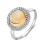 grote-ronde-zilveren-halo-ring-met-gele-oranje-citrien-en-zirkonia-s