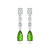 vintage-stijl-zilveren-oorhangers-met-groene-en-transparante-zirkonia-s-30-mm