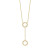 y-collier-van-14-karaat-goud-met-twee-trendy-cirkels-lengte-43-cm