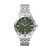 olympic-quinn-ol72hss408-herenhorloge-groene-wijzerplaat-met-stalen-schakelband-o-41-mm