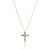 sif-jakobs-belluno-sj-n2394-xcz-yg-gold-plated-ketting-met-kruisvormige-zirkonias-165-mm-breed-lengte-45-cm