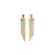 sif-jakobs-ellisse-sj-e2327-xcz-yg-gold-plated-oorbellen-met-multicolor-zirkonia-s-in-rechthoekig-ontwerp