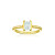 sif-jakobs-roccanova-sj-r42266-cz-yg-gold-plated-ring-met-rechthoekige-zirkonia-6-6-mm-breed