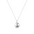 sif-jakobs-sj-p2727-zilveren-ketting-ronde-schakels-met-bolle-hanger-lengte-45-cm