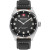 swiss-military-hanowa-greyhound-smwga0001505-quartz-horloge-van-zilverkleurig-staal-en-zwart-leer-o-42-mm