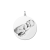 zilveren-ronde-foto-hanger-30-mm
