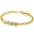 zinzi-zia2454-gold-plated-armband-met-multicolor-vierkante-stenen-8-2-mm-breed-lengte-17-20-cm