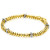 zinzi-zia2678y-gold-plated-armband-met-vierkante-schakels-en-zirkonia-s-6-mm-breed-lengte-19-cm