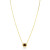 zinzi-zic2803-gold-plated-ketting-met-achthoekige-kleursteen-10-mm-breed-lengte-42-45-cm