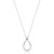 zinzi-zic2839-zilveren-ketting-met-hanger-druppelvorm-17-5-mm-breed-lengte-42-45-cm