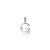 zinzi-zih2140g-zilveren-glanzende-letterhanger-g-met-bolvormige-schakelketting