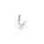 zinzi-zih2140v-zilveren-letterhanger-v-vorm-met-glanzende-bolletjesketting