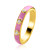 zinzi-zir2315r-gold-plated-aanschuifring-met-roze-emaille-en-drie-transparante-zirkonias-3-mm-breed
