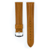 hirsch-camelgrain-01009210-2-lichtbruine-leren-horlogeband-met-zilverkleurige-gesp