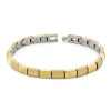 boccia-titanium-0313-10-goudkleurige-armband-met-glanzende-en-matte-schakels-lengte-20-cm
