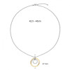 glow-102-0686-45-tricolor-ketting-met-hanger-cirkels-met-zirkonia-s-27-mm-lengte-45-cm