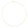 glow-102-8103-45-gold-plated-schakelketting-met-bolletjes-2-mm-breed-lengte-45-cm